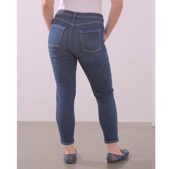 Chico's Jeans Size 0.5 Size 6 6R Define Me Denim Curvy Slim Leg Ankle #1 - Picture 2 of 16